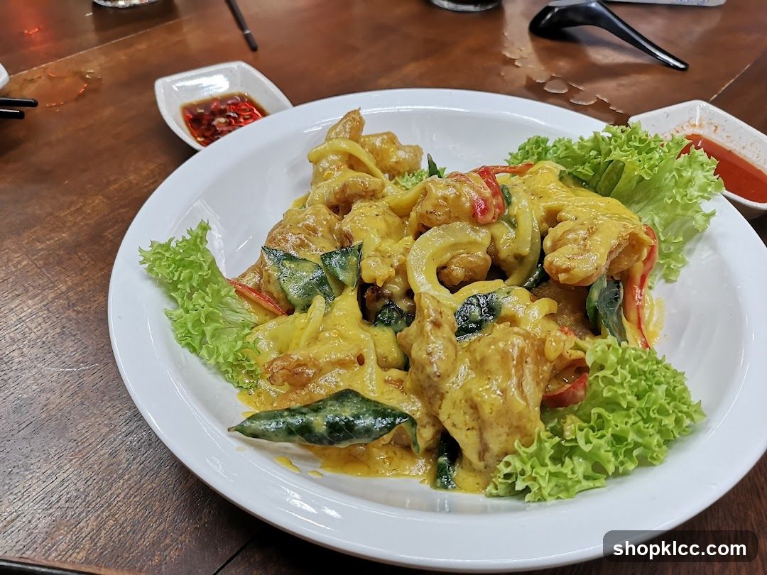 Curry Dish with Lettuce