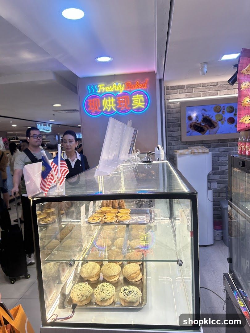Freshly Baked Goods Display