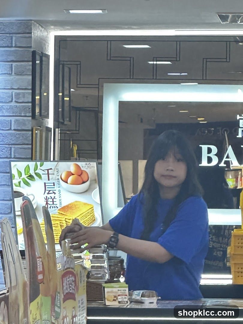Baker with Thousand Layer Cake