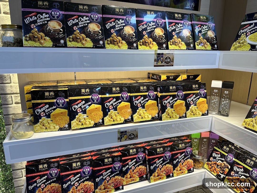 Assortment of Packaged Snacks