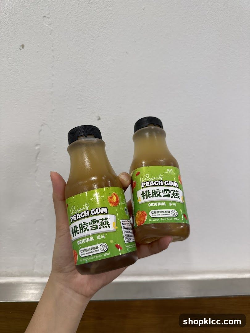 Peach Gum Drink