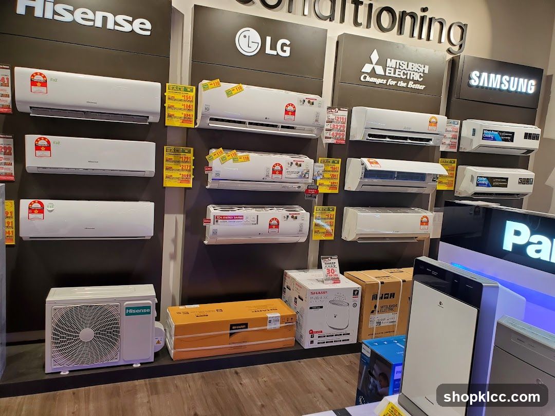 Air Conditioners Display