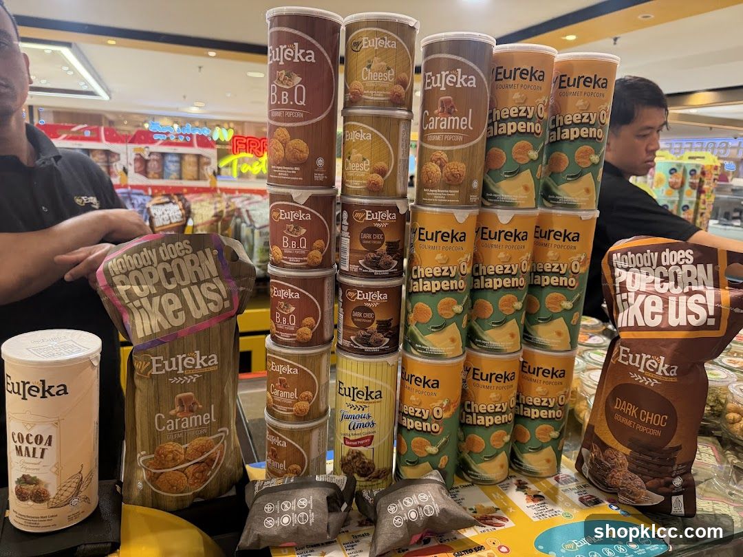 Assortment of Eureka Popcorn Flavors