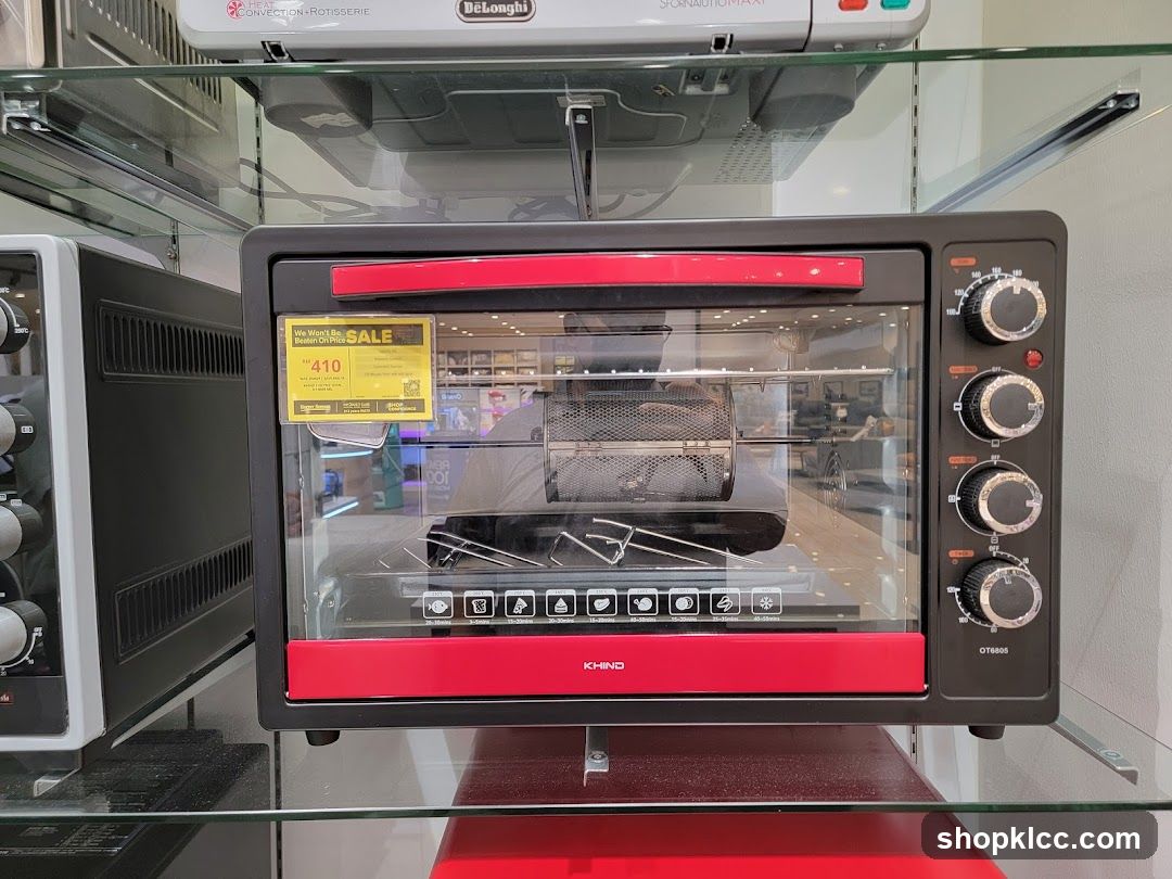 Oven on display