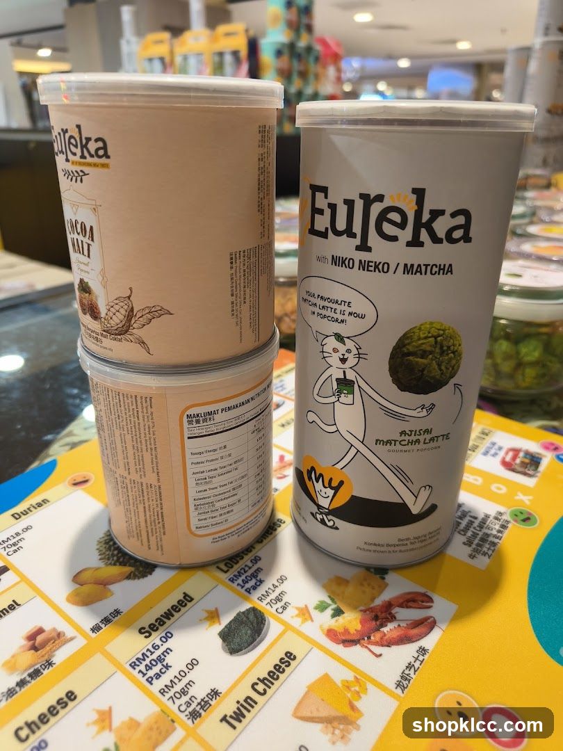 Eureka Popcorn Flavors