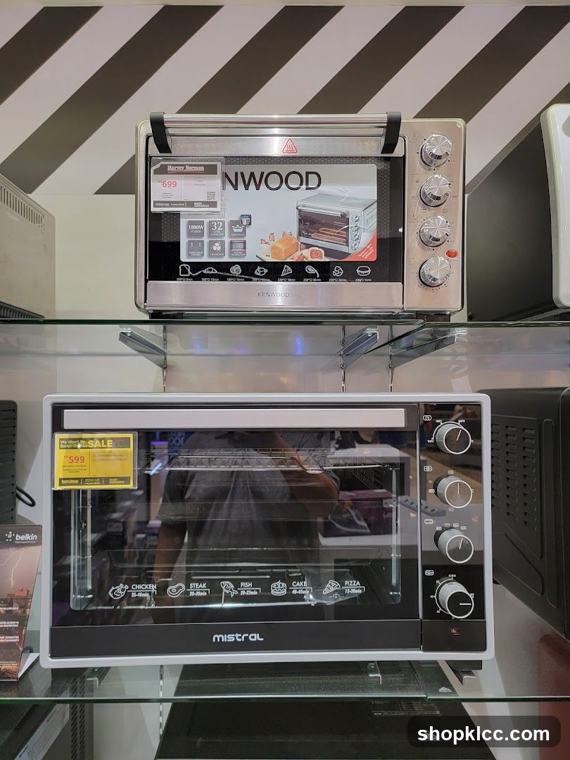 Ovens on Display
