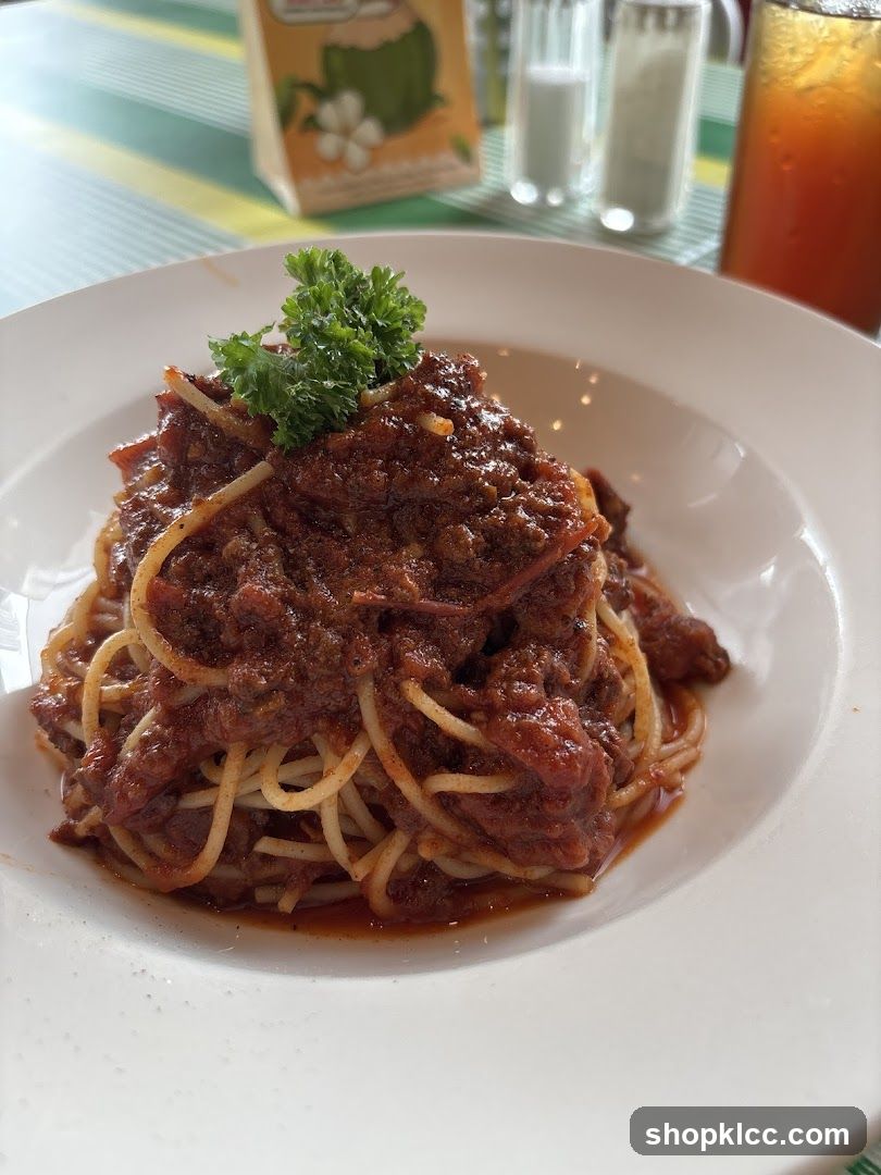 Spaghetti with Meat Sauce