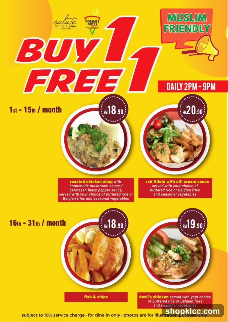 Buy 1 Free 1 Promotion