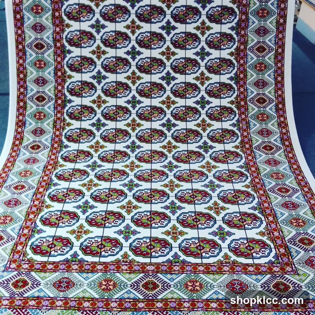 Textile with Geometric Pattern
