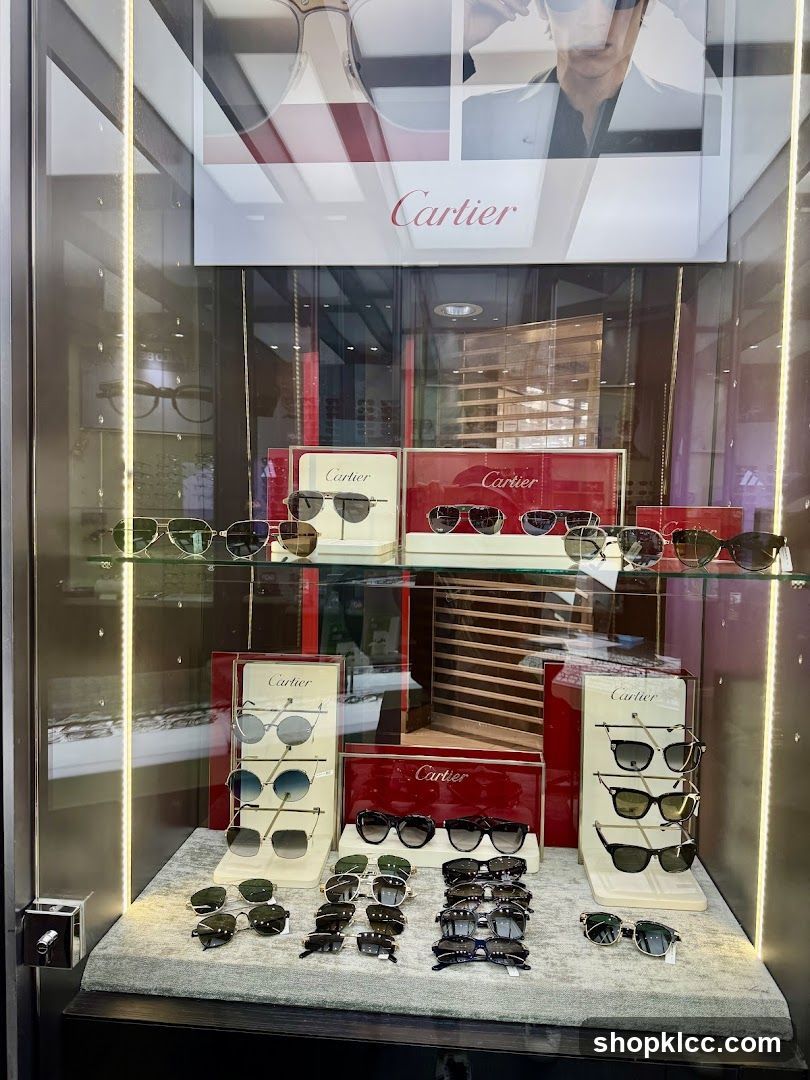 Cartier Sunglasses Display