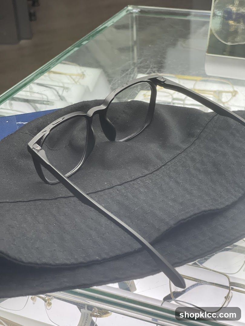Eyeglasses on Display