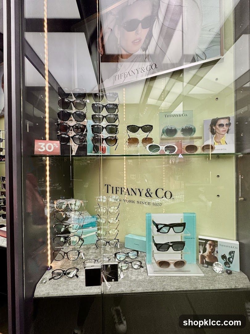 Tiffany & Co. Eyewear Display