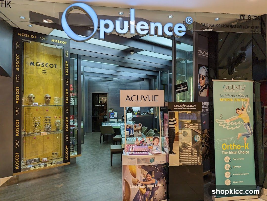 Opulence Optometrist Storefront