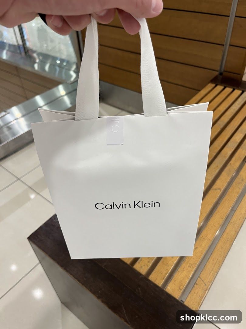 Calvin Klein Shopping Bag