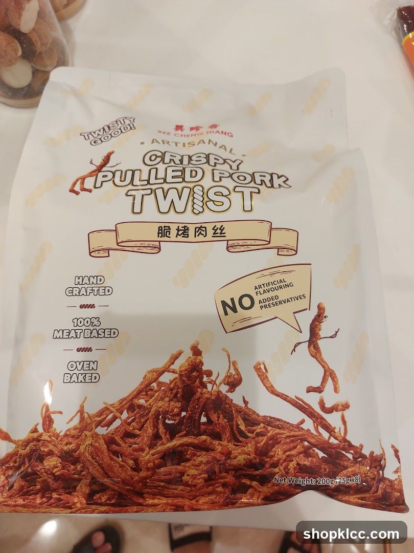Crispy Pulled Pork Twist Packaging
