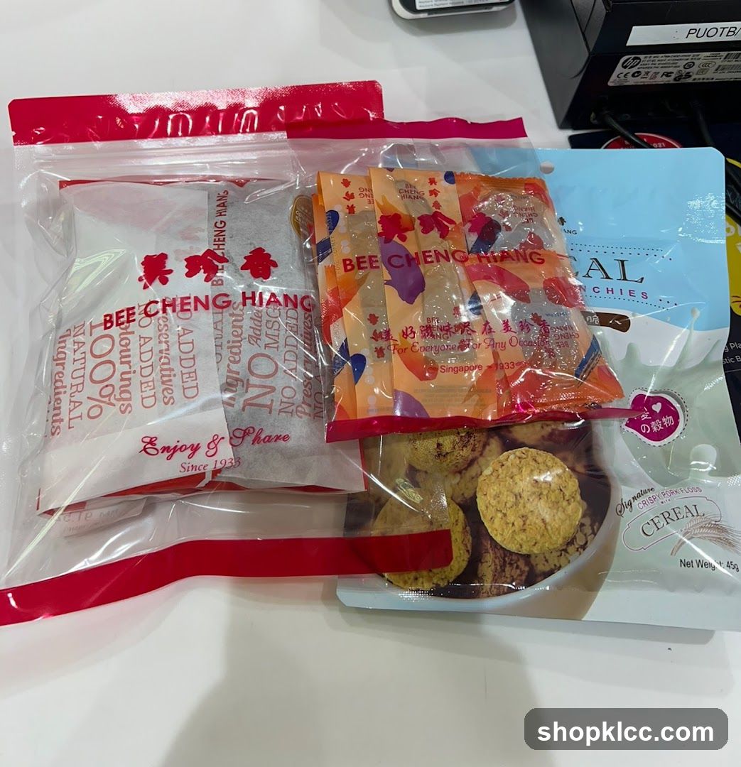 Bee Cheng Hiang Snacks