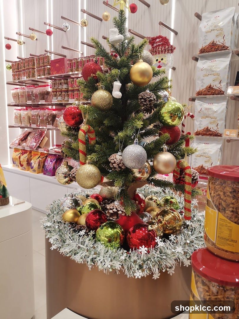 Christmas Tree Decoration in Store