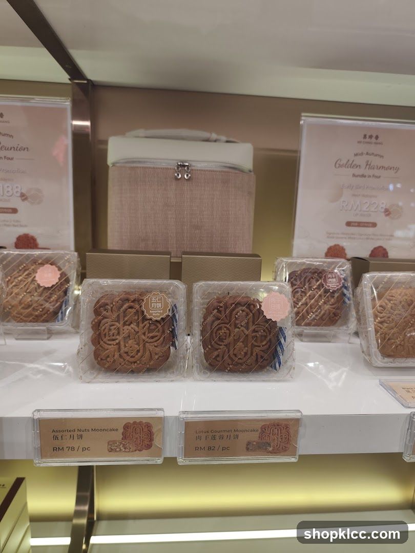 Mooncakes on Display