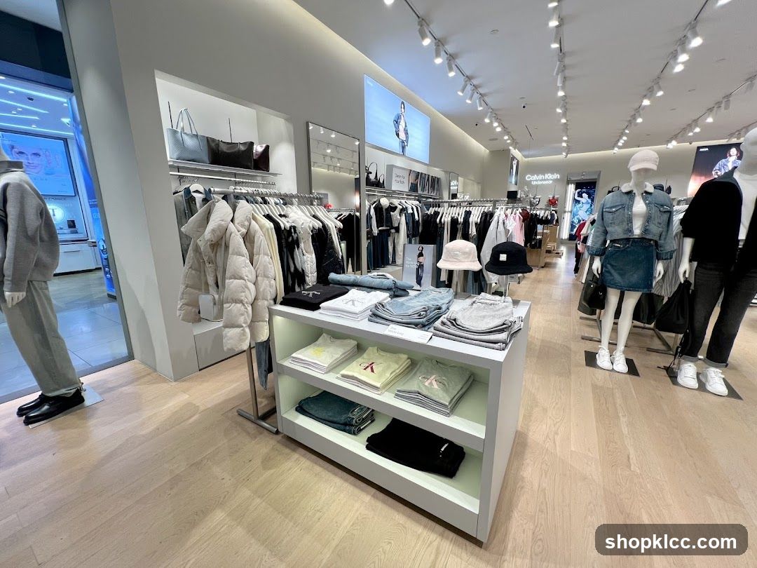 Calvin Klein Store Interior