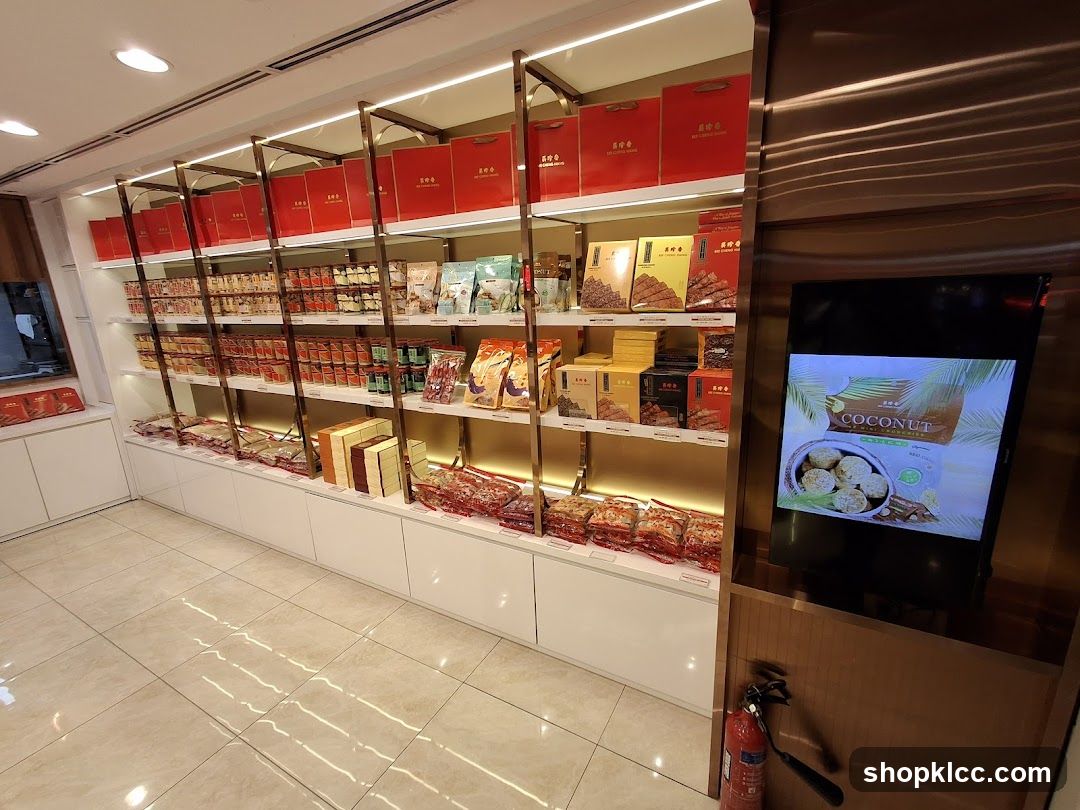 Store Interior with Packaged Goods
