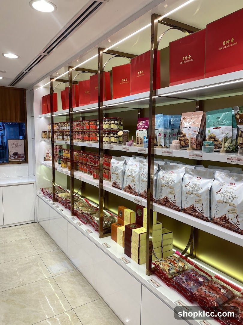 Store Interior with Packaged Goods