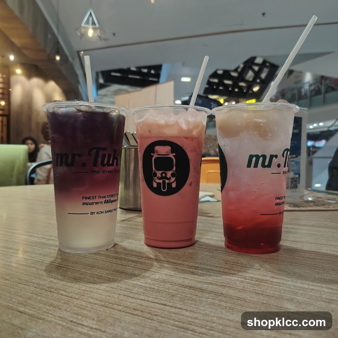 Three Thai Drinks