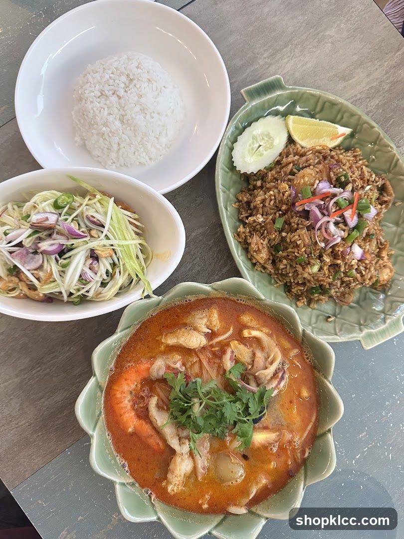 Thai Food Platter