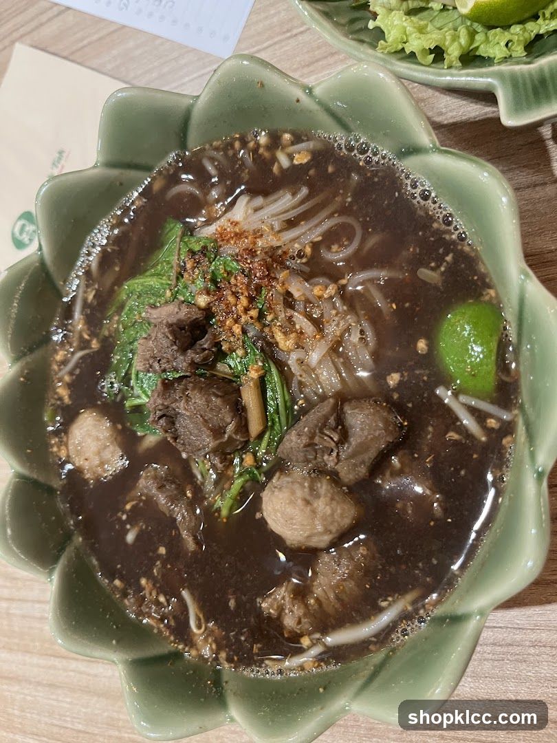 Beef noodle soup