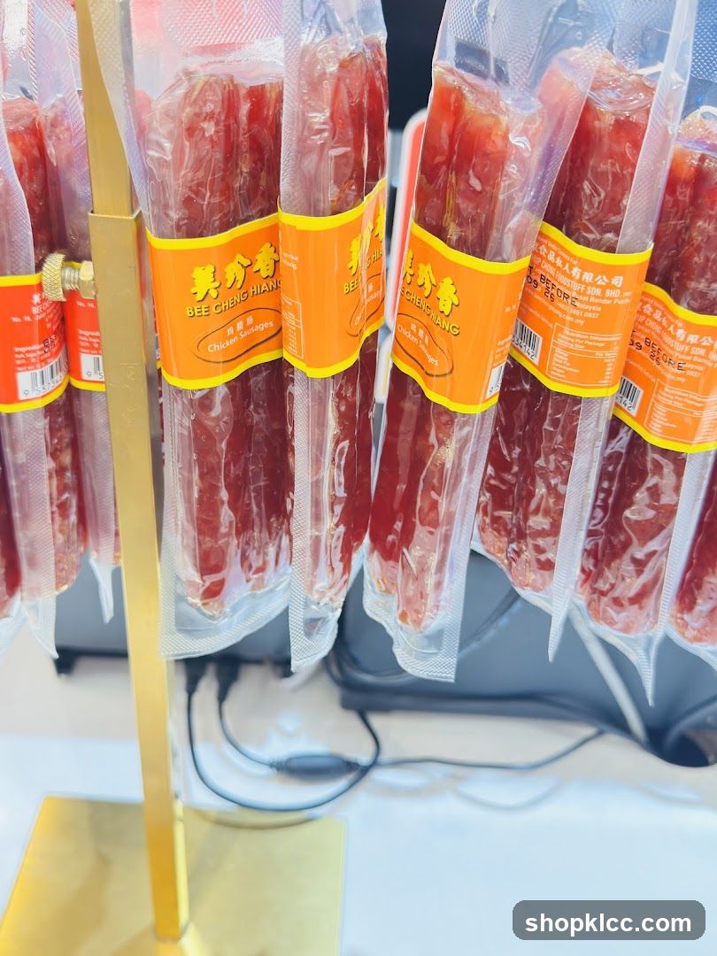 Packaged Chicken Sausages