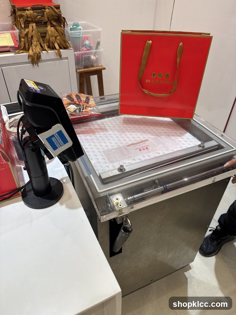 Payment Counter with Products
