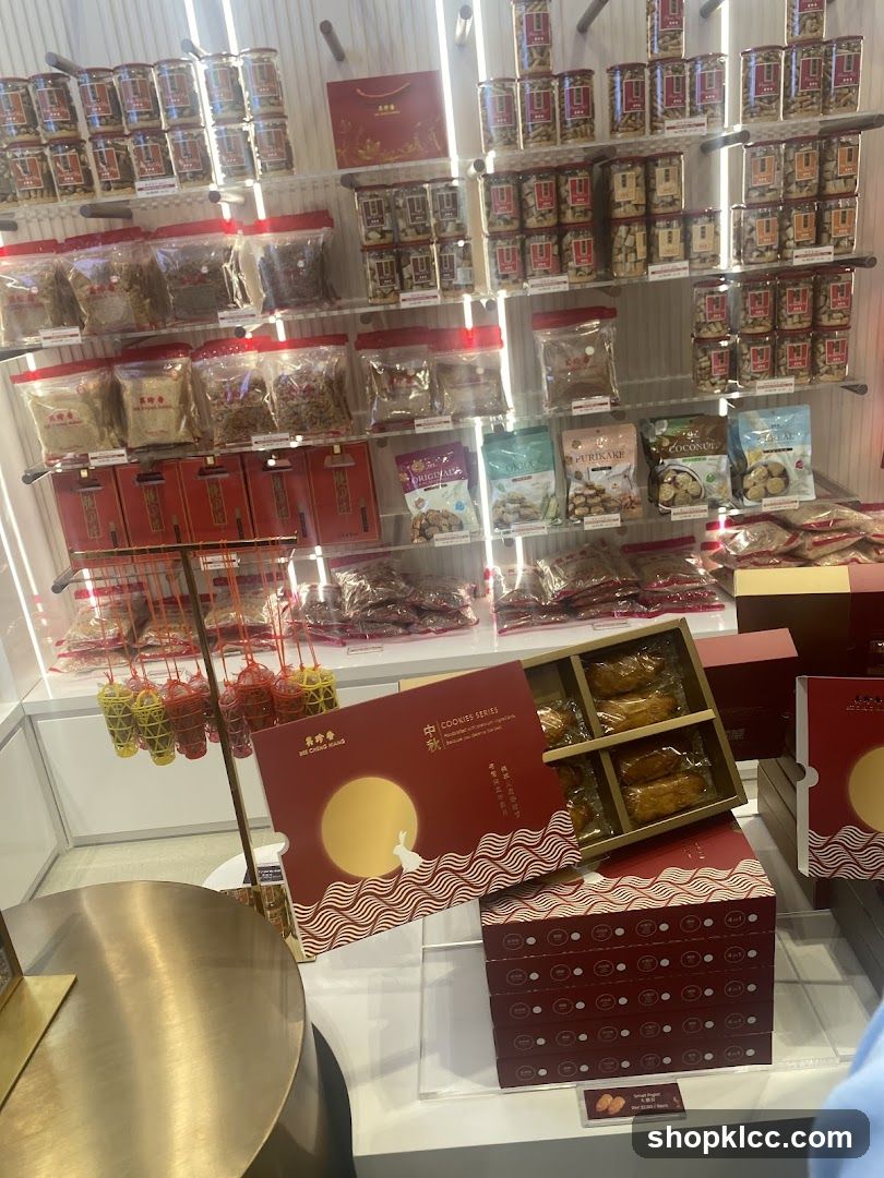 Assortment of Cookies and Snacks