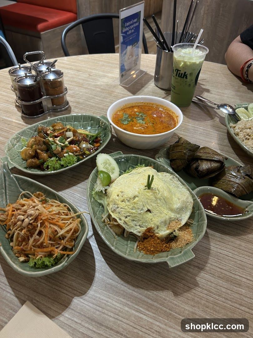Thai Food Spread