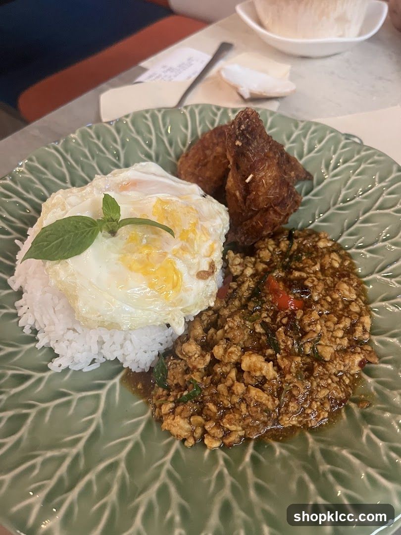 Minced Meat with Rice and Fried Egg