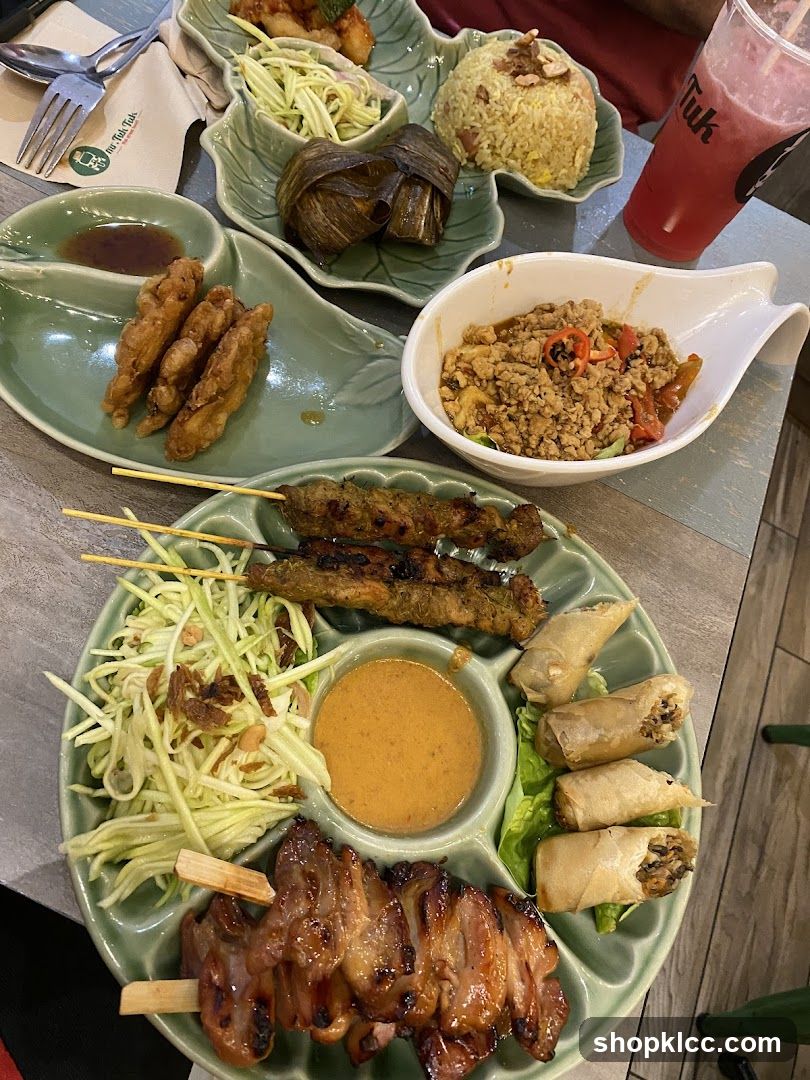 Thai Appetizer Platter