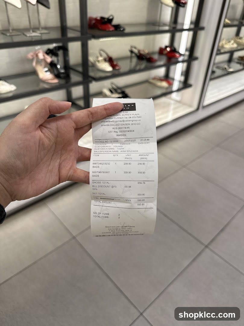 Sales Receipt
