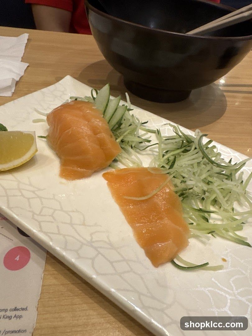 Salmon Sashimi