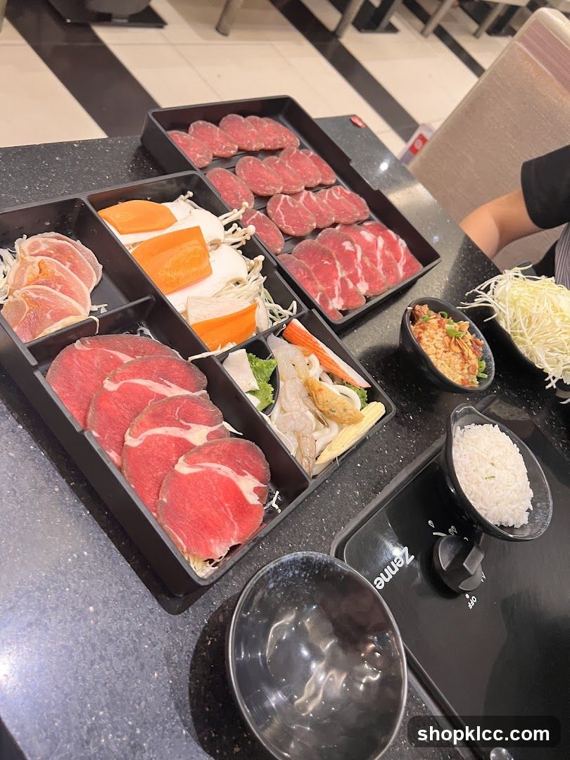 Shabu-Shabu Ingredients