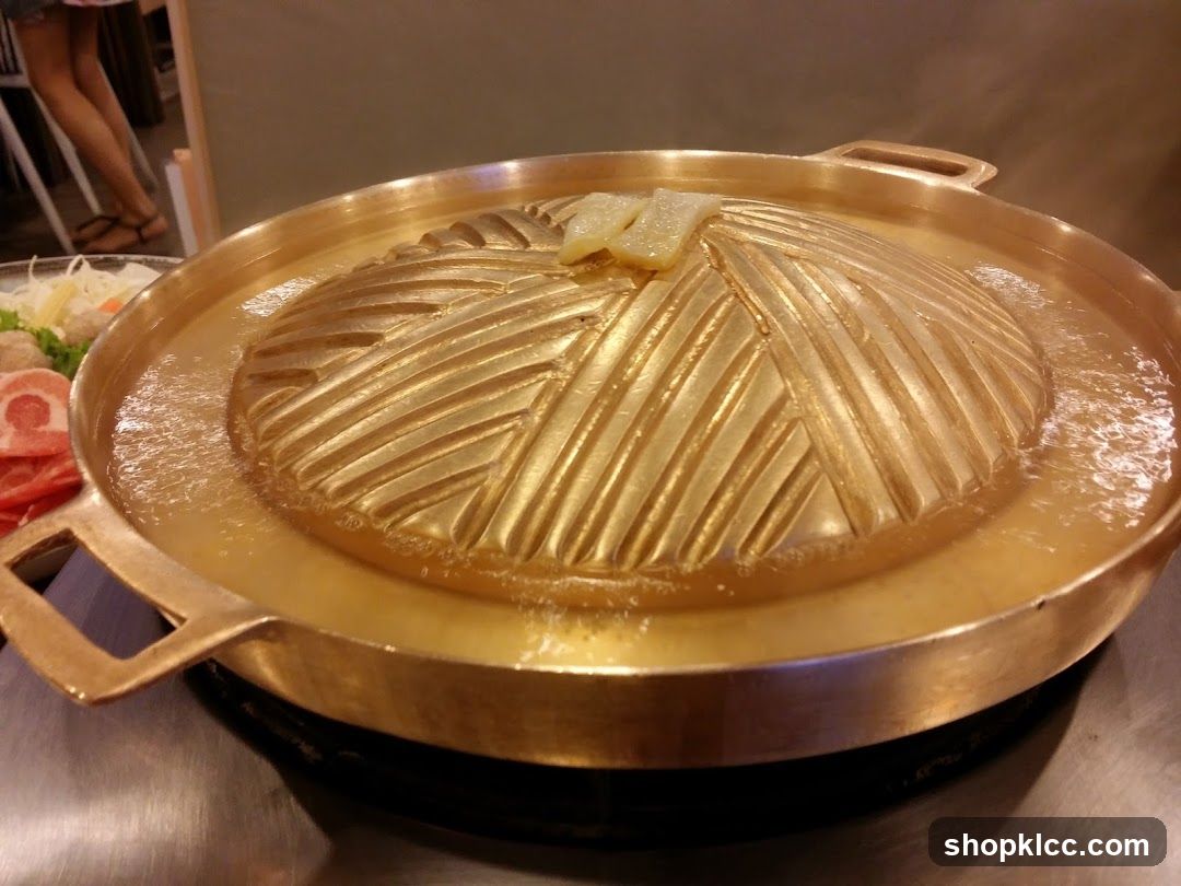 Grill Pan with Food