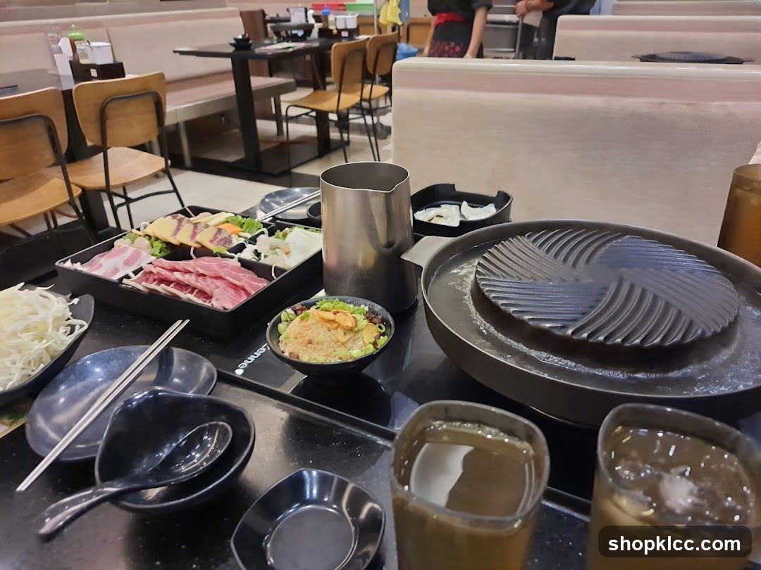 Grill Restaurant Table Setting