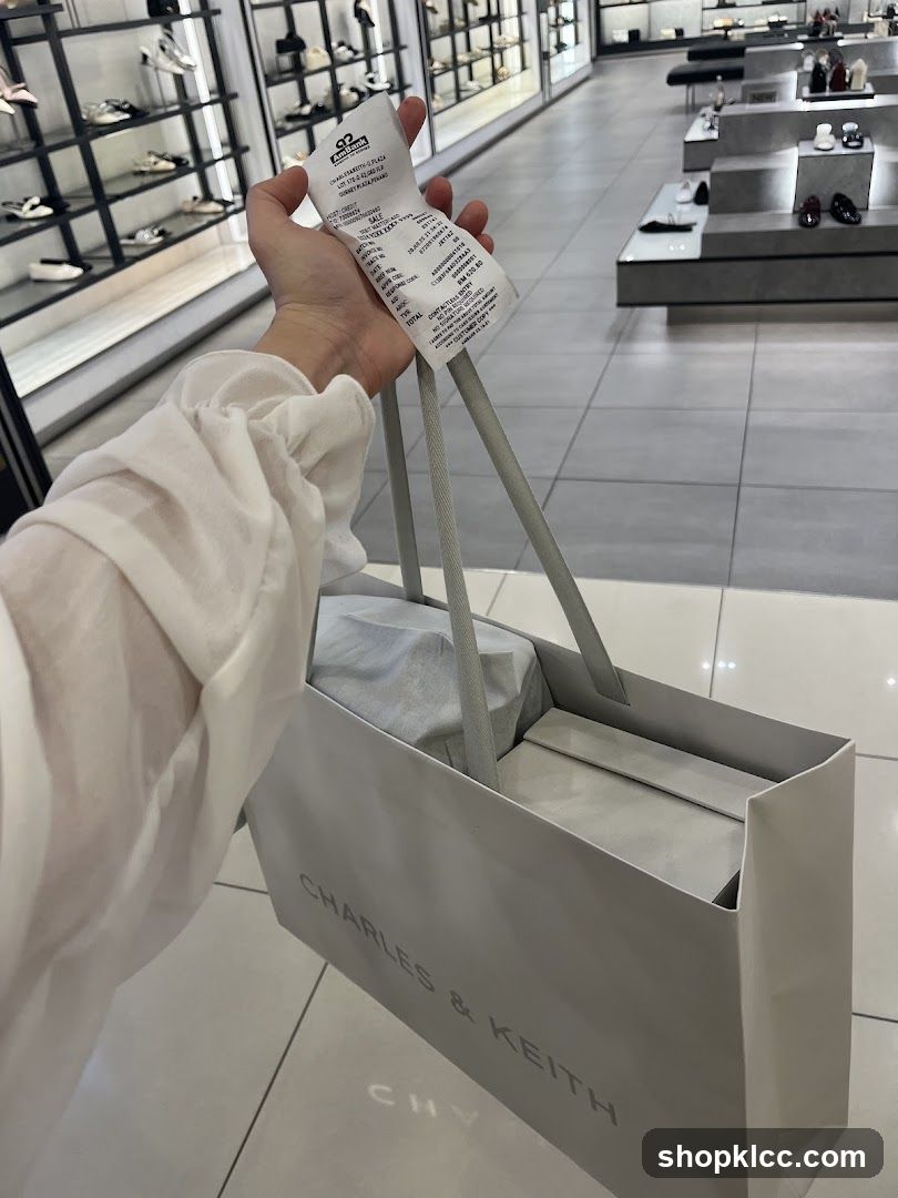 Shopping Bag and Receipt