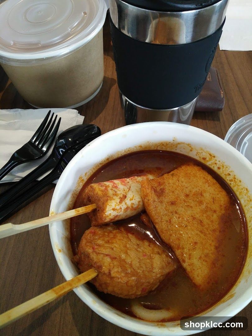Curry Fish Balls and Other Snacks