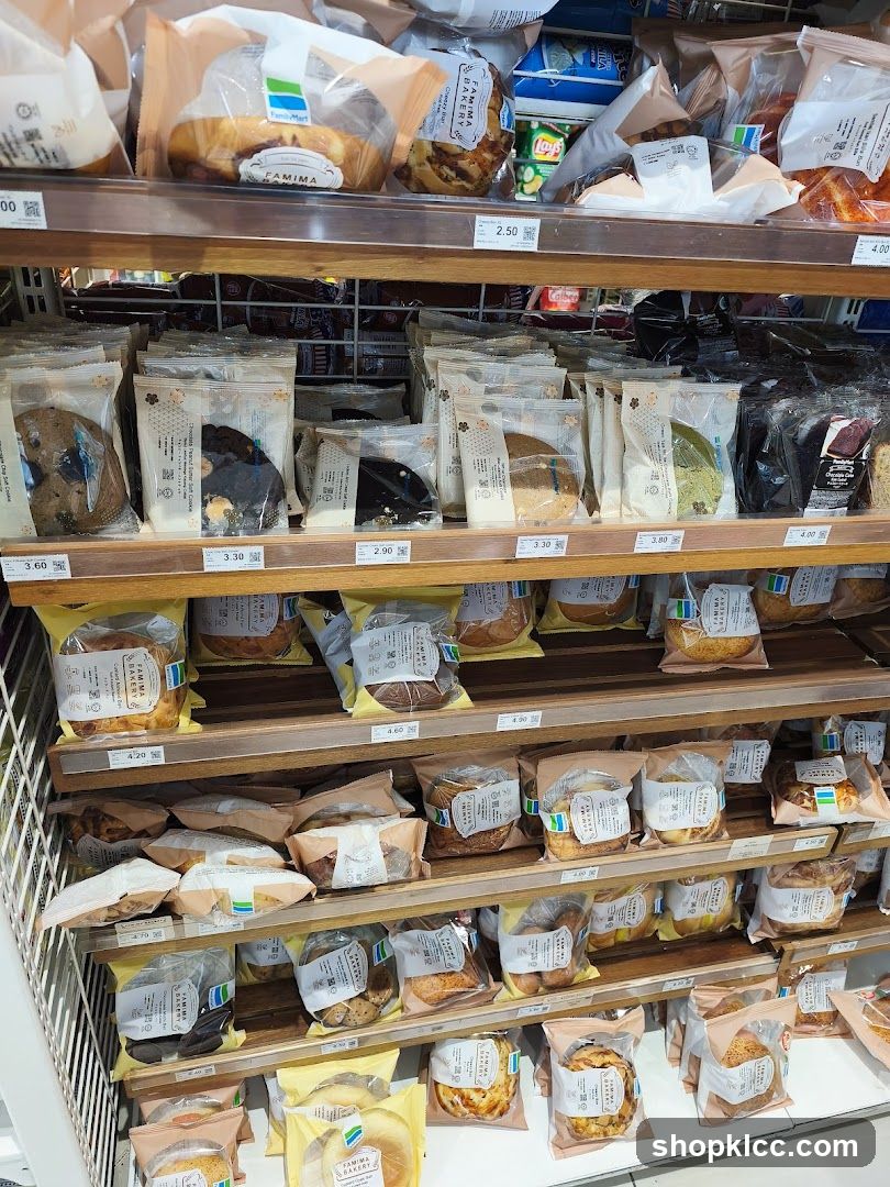 Packaged Baked Goods on Shelves