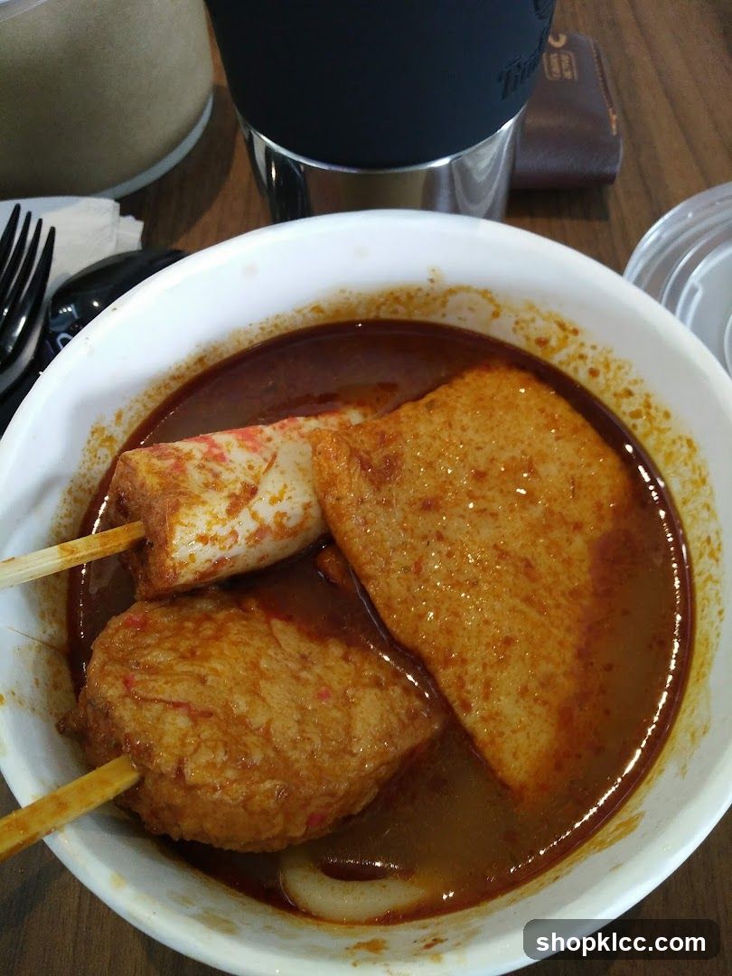 Fish Cakes in Broth