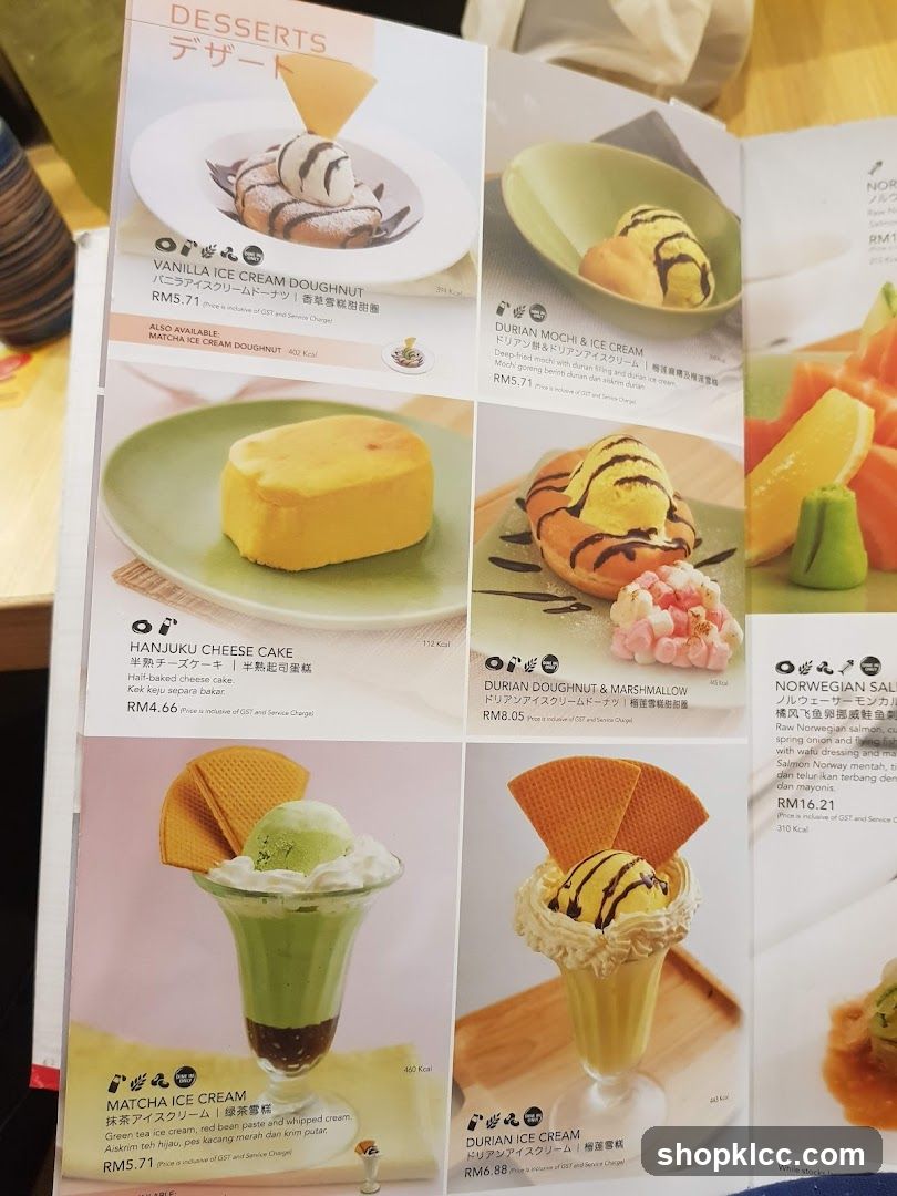 DESSERTS