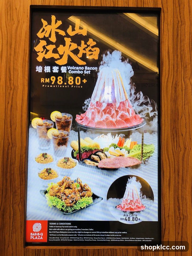 Volcano Bacon Combo Set