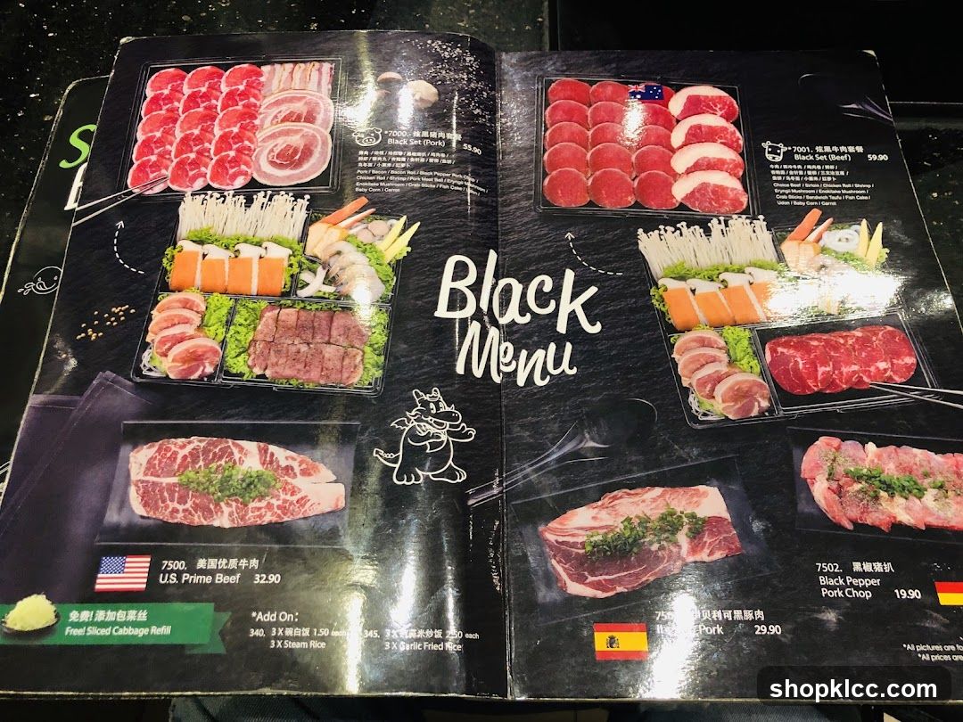 Black Menu