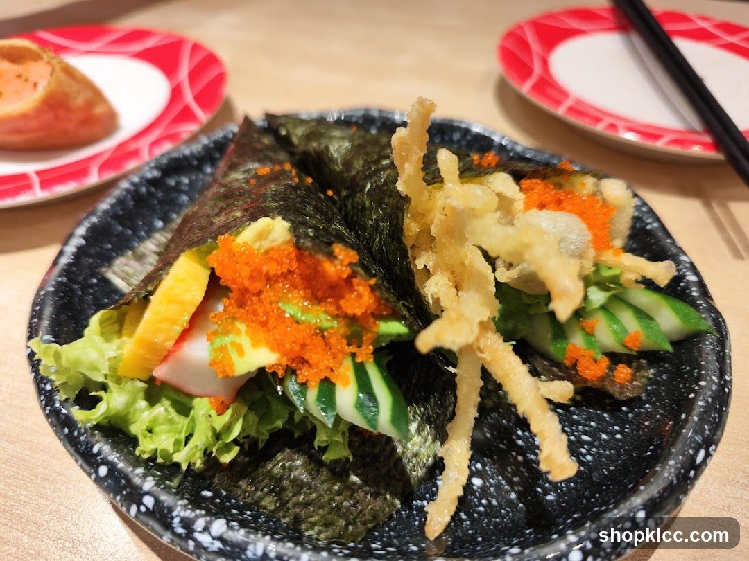 Temaki Sushi Rolls