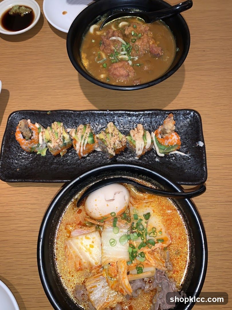Japanese Food Spread