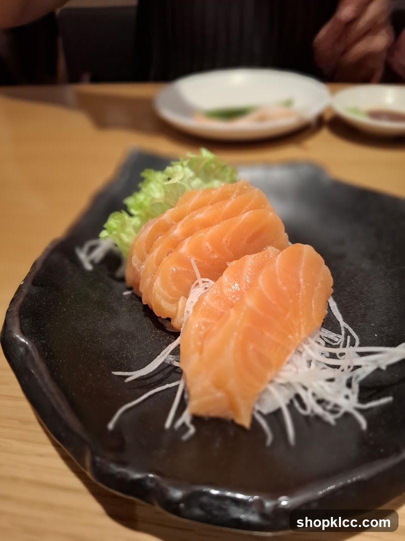 Salmon Sashimi