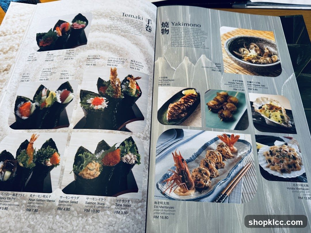 Temaki & Yakimono